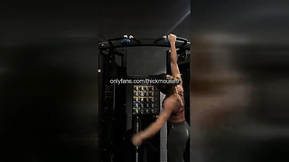 Buff 18yo Honey's Hard-core Bust Gush on TikTok Fail