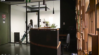 angela white office onanism (Sweet Paige)