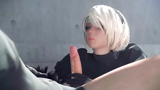 9S X 2B On A Sensational Mission THREE DIMENSIONAL Manga porn Uncensored