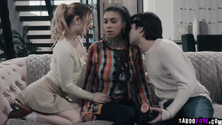 Educator Ravyn Joins Teenie Three-way