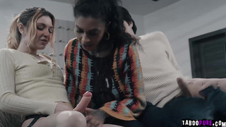 Educator Ravyn Joins Teenie Three-way