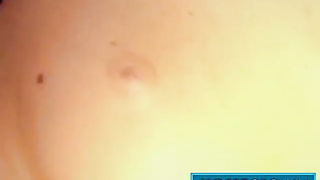 Good-sized Tittied Vanilla Guzzles Pillar Screw In Sizzling Vag