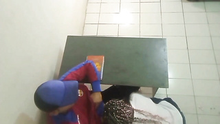 CREEPY AND REAL of a lady STUDENT ASSING with her MATH INSTRUCTOR in the middle of the CLASS classroom