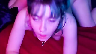 Munching eighteen Yr Older Cunny, From the rear and Blow-job Internal ejaculation Joy