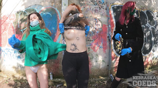 Graffiti Dolls Bare Burst Painting