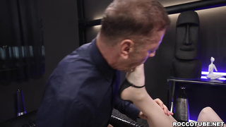 Rocco Predominates Towheaded in Xxx