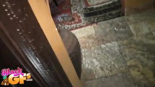 Spotting a bare dark-hued teenager