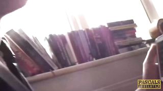 Montse Swinger is choking on a rock rock-hard jizz-shotgun and getting it up her cock-squeezing bootie crevice