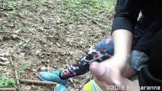 I Drained off a Stranger in the Forest of Germany - he came Instantaneously!!!