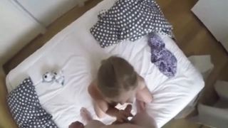 My Super-Steamy Highschool GIRLFRIEND Enjoys the Wake up Smash when Parents are gone