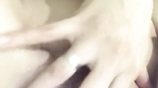 Viet Woman Stroking in the Tub