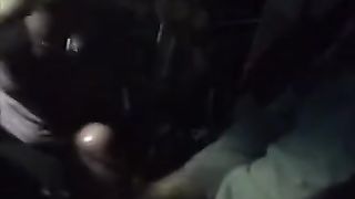 Bartender Blows Spear for a Rail Home