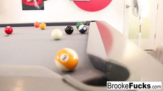 Brooke Brand Plays Uber-Sexy Billiards with Cars Nads