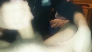 Surprise Cum-Shot to the Jaws