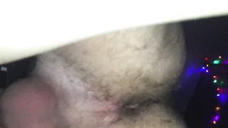 Cock-Squeezing Nubile GIRLFRIEND Shoots A Load all over Ginormous Milky Schlong