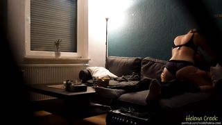 Secret Camera - Netflix and Chill - Sister-In-Law with Beau - Spycam - 4K