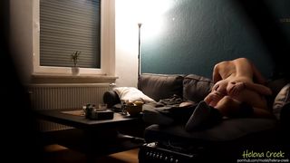 Secret Camera - Netflix and Chill - Sister-In-Law with Beau - Spycam - 4K