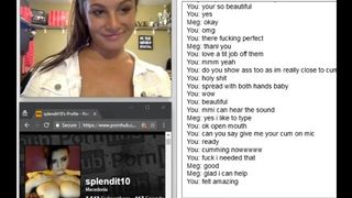 Chatroulette Lovely Chick Demonstrating Uber-Cute Orbs and Arch over for me