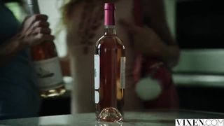 VIXEN Sitters Kimmy Granger & Sydney Cole FFM Three Way