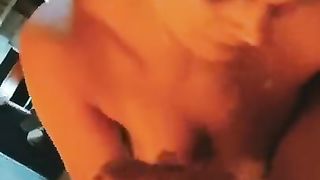 Messy super-bitch likes deep throating dinky to completion