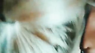 Messy super-bitch likes deep throating dinky to completion