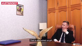 BUTTFUCK PENALTY for Massive jugged black-haired #LETSDOEIT