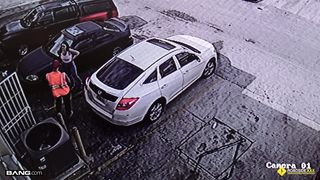 Roadside - All-Natural Big-Titted Teenie Boinks Her Camper Mechanic