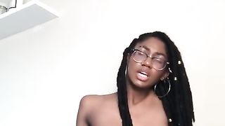 Kora Elle Plays with Bean and Shoots A Load Numerous Times