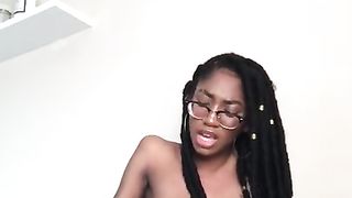 Kora Elle Plays with Bean and Shoots A Load Numerous Times