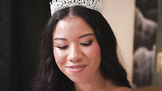 Daddy Penetrates Bi-racial Bride Ameena Green
