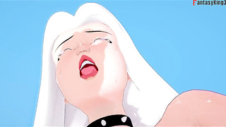 Felicia Hardy (Black Cat) steaming swimsuit fuck-a-thon - Miracle comics