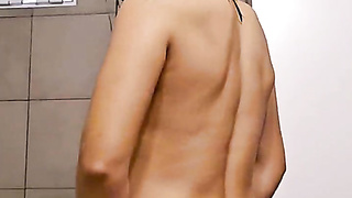 I Take off My Clothes, Take a Bathroom and After Drying My Bod, I Put Lotion on.