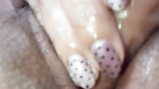 POINT OF VIEW: Humid muff and taut brown-eye close up while I spunk