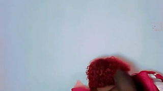 Cascading pumping out vag of a knocked up dame