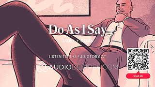 ASMR Audio Pornography: Female domination Wifey Manages Hubby’s Climax at Home – Restrain bondage & Taunting – Glamour Audio Roleplay for Femmes