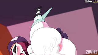 Pomni gets a rigid boink in the circus (Digital Circus)