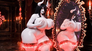 Albedo’s Mirror Ritual - Delicate Self-Discovery - scene two