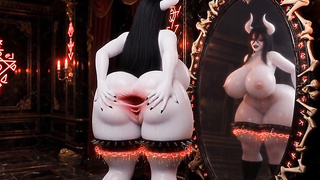 Albedo’s Mirror Ritual - Delicate Self-Discovery - scene two