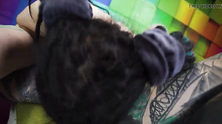 TAT threeway femmes gape booties for tatted man sausage