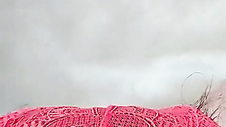 Naughty Female Wants You to Snuffle and Slurp Her Ample Lips on Vulva That Stick Out of Undies Ginnagg