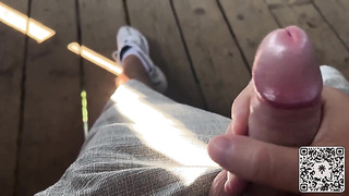 Meaty Donk Cougar Public Plumb and Oral job on Viewpoint Tower - Risky POINT OF VIEW