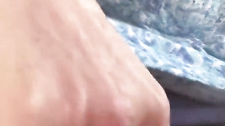 Stepmother Plays with Her Odorous Labia at the Back of the Bus, Then Snuffles and Deep throats Her Odorous Frigs!