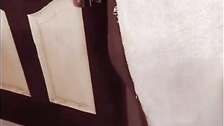 Desi Tamil Wifey Renu Raw Naked Bod Towel Dry & Slow Saree Dressing Taunt! Indianhotwifex