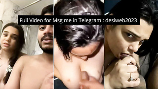 Ultra-kinky Indian Gal Flashes and Romping