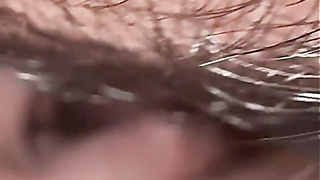 Compilation - Plumbing my young sister's fur covered snatch - Close-up
