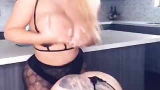 B3cky Crocker gets Nude and Dirty Dances with her Mega-Slut Acquaintance