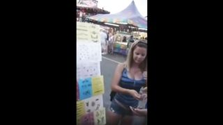 Candid Female in Cutoffs