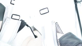 机械纪元COS装妹子装绳子捆绑吊着