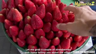 MamacitaZ - Supah Super Hot Colombian Fruit Seller Rails Manhood Like a Pornographic Star