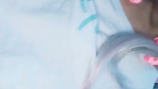 Sagiri Costume Play and using Vibros to Spunk